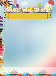 cartoon educational display background material kids background kids wallpaper school frame