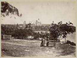 View From Mrs Macquarie S Point Looking At Garden Palace C 1879 By Tronier Artist Photographer Australia History Sydney City Sydney Gardens