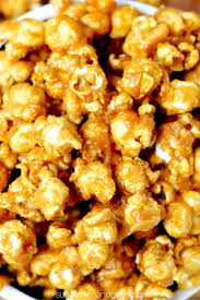 Homemade Caramel Popcorn With Video Sugar Spice And Glitter Caramel Popcorn Popcorn Recipes Easy Homemade Caramel Popcorn