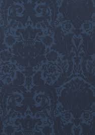 Pin By Zerelda Esterhuizen On Backgrounds Damask Wallpaper Navy Wallpaper Blue Wallpaper Living Room