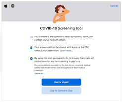Covers both rare and common conditions. Apple Launches Covid 19 Screening App And Website The Verge