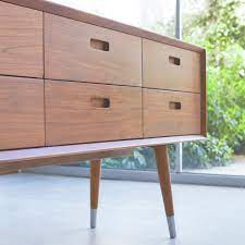 Wolfmobel kommode khan 6 schubladen bei slewo com. Flache Kommode Aus Teak Magda 50 S Kommoden Truhen Tikamoon