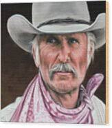 Gus McCrae Texas Ranger Canvas Print by Rick McKinney