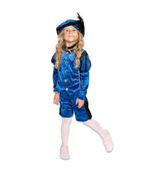 Pietenpak Rufo Blauw Zwart Kind Feestbazaar Nl Deze die nu binnen waren. pietenpak rufo blauw zwart kind