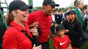 Tiger woods beamed with pride as he watched his son dominate the course. Tiger Woods 10 Year Old Son Charlie Has A Beautiful Golf Swing