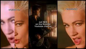 A remastered video of "Fading Like A Flower" will be published