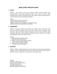 Contoh Puisi Berima A A A A Kt Puisi