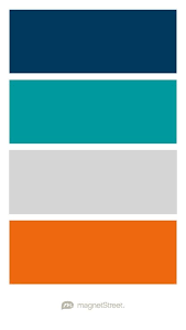 It's made from blue (a color of tranquil stability) and green (optimistic color). Teal Orange Grey Palette Novocom Top