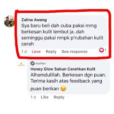 Orang yang berkulit gelap karena daki membandel atau sunburn. Sabun Honey Glow Khazanah Alam
