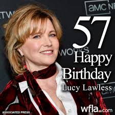 HAPPY BIRTHDAY, LUCY LAWLESS🎂 The actress, best known for her roles in  Battlestar Galactica and Xena: Warrior Princess, turns 57 today!  https://bit.ly/2zXFfAx