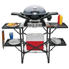 According to gci outdoor the master cook station weights 23 pounds and retails for $120. Gci Outdoor Slim Fold Outdoor Cook Station Overton S