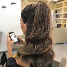 Half Up Half Down Ponytail 3 Half Ponytail Elegant Ponytail Ponytail Hairstyles