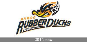 Akron Rubberducks Logo Logos Akron History