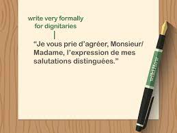 Writing a letter or email in french follows much of the same format as a letter or email in english. 3 Ways To End A Letter In French Wikihow