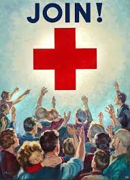 1935 Join Red Cross Art Red Cross Volunteer American Red Cross Volunteer