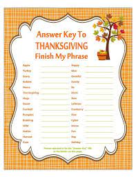 These thanksgiving day printables are perfect for everyone in the family. Thanksgiving Finish My Phrase Printable Thanksgiving Party Etsy Thanksgiving Games Thanksgiving Parties Thanksgiving Games For Adults