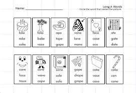 Long Vowel Silent E Worksheets For Kindergarten Students Can Short Vowel Activities Kindergartens Kindergarten Worksheets Kindergarten Worksheets Printable