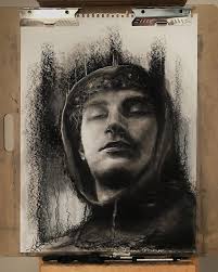 Design Stack: A Blog about Art, Design and Architecture: Charcoal Human and  one Lion Drawing