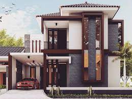 Desain Rumah Mewah 2 Lantai Tampak Depan Archives Deagam Design