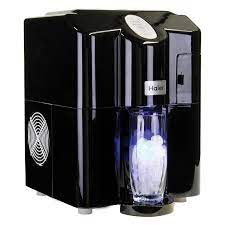 Have To Have It Haier Hpimd25b Portable Countertop Ice Maker Dispenser Black Portable Ice Maker Ice Maker Countertops