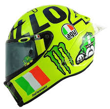A misano è stato protagonista nelle prove libere; Valentino Rossi Agv Corsa R Mugiallo Helmet Valentino Rossi Helmets