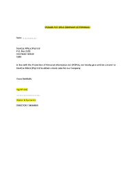 Its impending implementation has sent many business owners and the popi act aims to encourage the protection of personal information that is processed by both public and private bodies. Fillable Online Popia Consent Form Fax Email Print Pdffiller