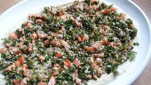 Hummus Tabouli Dip The Healthy Hostess Hummus Appetizers Vegetarian Magazine Vegetarian Recipes