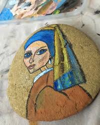 Inci Kupeli Kiz Hayalperest Insta Incikupelikiz Stonepainting Rockpainter Artstudio Art Artist Painter Resim Ressam Stone Painting Painting Stone