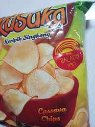 Adding product to your cart. Kusuka Keripik Singkong Balado 180g