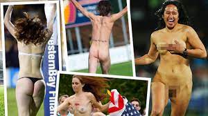 Nude moments in sports