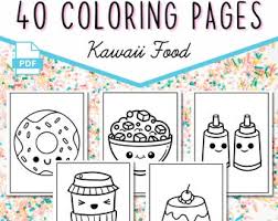 Here are a few facts about the things that color our food. Cute Coloring Pages Etsy