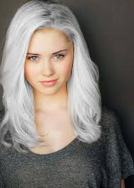 Like many gray hair dyes, this works best if you start out with bleached or light hair — it may have a tough time showing up on darker hues. Gray Hair Color Inspiration Pictures Grey Hair Color Hair Styles Silver Hair Color
