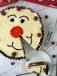 2 beat together the butter and sugar in a stand mixer till smooth and fluffy like you would a normal cake and then gradually beat in the egg so that it doesnt curdle if it doesnt curdle beat in a little flour to bring. Red Velvet Cake Red Nose Day 2021 Theunicook