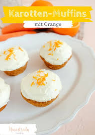 Karotten Muffins Mit Orange Und Frischkase Frosting Food Blog Ninastrada Rezept In 2020 Karotten Muffins Susse Backerei Lebensmittel Essen