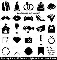 Wedding Icons Clipart Clip Art Vintage Wedding Invitation Etsy In 2021 Wedding Icon Clip Art Vintage Photoshop Brushes