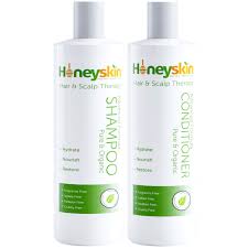 Studies show that this might actually help heal hair follicles and strengthen them to prevent hair loss. Hair Growth Shampoo And Conditioner Set With Manuka Honey Aloe Vera And Coconut Oil For Frizzy
