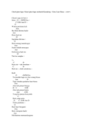 Kunci Gitar Keadilan Yang Hilang Notnotlagupianika