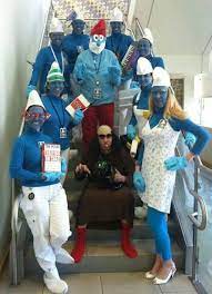 Smurf Costume Halloween Costumes For Work Three Person Halloween Costumes Smurf Costume