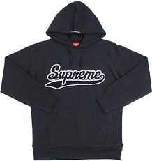 Black And White Supreme Hoodie Pre Owned Supreme Chenille Script Hooded Sweatshirt Black Modesens Black Sweatshirts Hooded Sweatshirts Sweatshirts