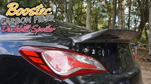 Without going overboard, there is a slight aggressive tone that. Boostec Carbon Fiber Trunk Lip Spoiler Genesis Coupe Duckbill Spoiler Youtube