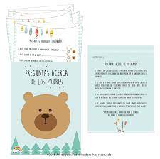 Juegos para baby shower crucigrama con respuestas / enlacedosmil: 40 Ideas De Juegos Para Un Baby Shower Divertido