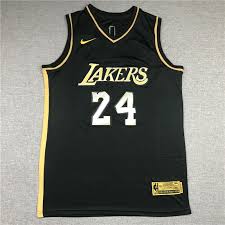 With hologram and coa from upper deck. Kobe Bryant 24 Los Angeles Lakers Black Golden 2020 21 Limited Edition Jersey Nba Jerseys Shop