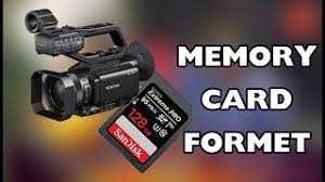 Worked fine for a while in my sony xperia z2. How To Format Memory Card Sony Pxw X70 All Sony Camera Youtube