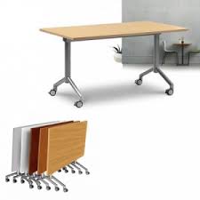 Folding table for training events, banquets, classrooms, and halls. Velocity Flip Top Folding Table Mobile Office Tables Heavy Duty Metal Frame 250kg Weight Rated From Buydirectonline Com Au