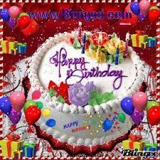 Happy Birthday Blingee Com Picture 125104776 Blingee Com Buon Compleanno Auguri Di Buon Compleanno Buon Compleanno Foto