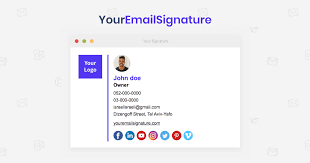 Mysignature is an online generator that allows you to create branded email signatures choosing from a variety of professionally designed templates. Youremailsignature Email Signature Generator