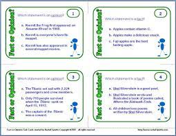 Ten Ideas For Teaching Fact And Opinion - Minds In Bloom