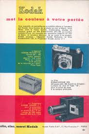 Kodak Met La Couleur A Votre Portee Publie Dans Mecanique Populaire Photo Numero Hors Serie Supplement Au Old Cameras Kodak Retina Film Photography