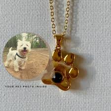 My son died a few weeks ago and this necklace is a great remembrance of him Pet Memorial Pet Cremate Personalize Pet Gift Pet Photo Etsy