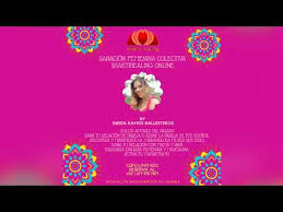 Terapia individual y colectiva a distancia Shaktihealing - YouTube